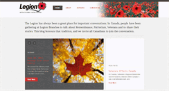 Desktop Screenshot of legionbcyukonblog.org